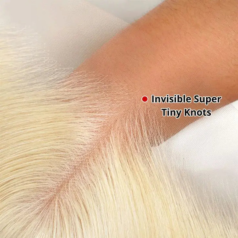 Tuneful 13X6 Lace Front Wig Human Hair 180% Density 613 Blonde Straight HD Transparent Lace Frontal Wigs Human Hair Pre Plucked with Baby Hair 40 Inch Blonde Wigs Human Hair Summervibes