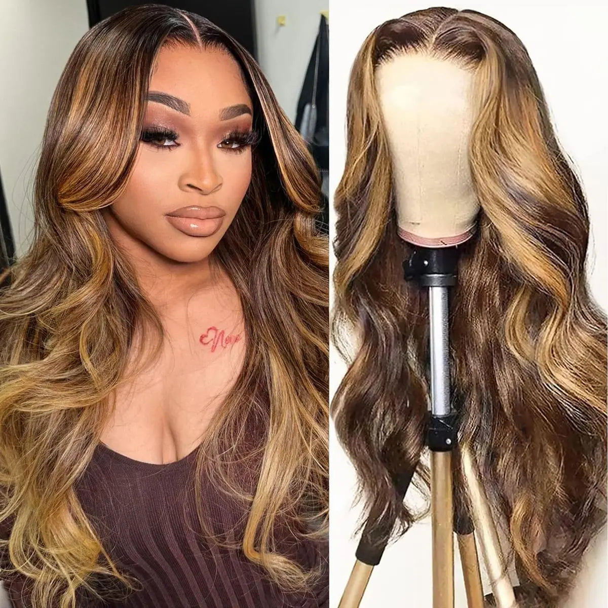 Tuneful 13X6 Lace Front Wig Human Hair 180% Density 613 Blonde Straight HD Transparent Lace Frontal Wigs Human Hair Pre Plucked with Baby Hair 40 Inch Blonde Wigs Human Hair Summervibes